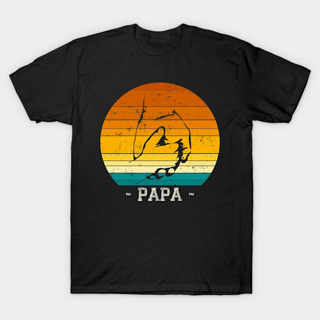 Best gift for Papa T-Shirt by Inyourdesigns